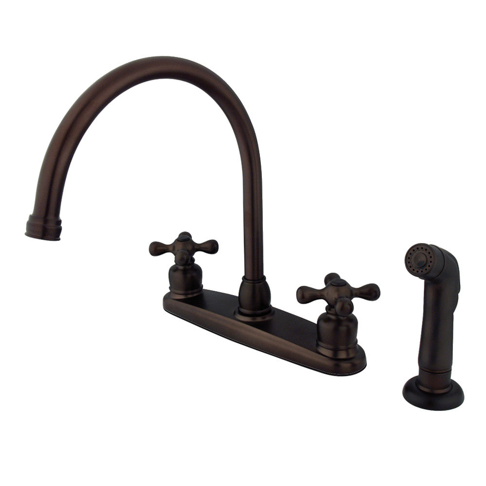 Vintage Centerset Kitchen Faucet in Oil Rubbed Bronze