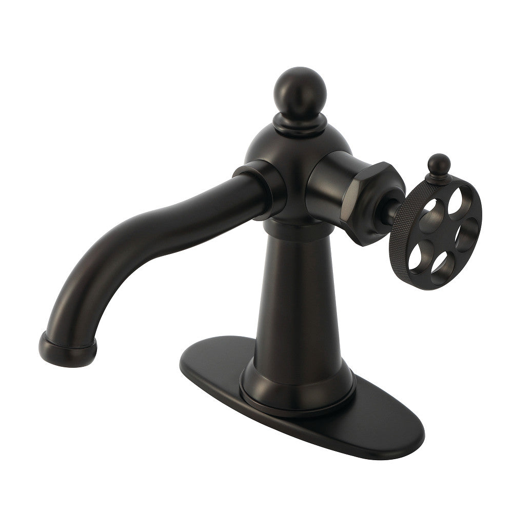 Wendell Single-Hole Bathroom Faucet in Oil Rubbed Bronze