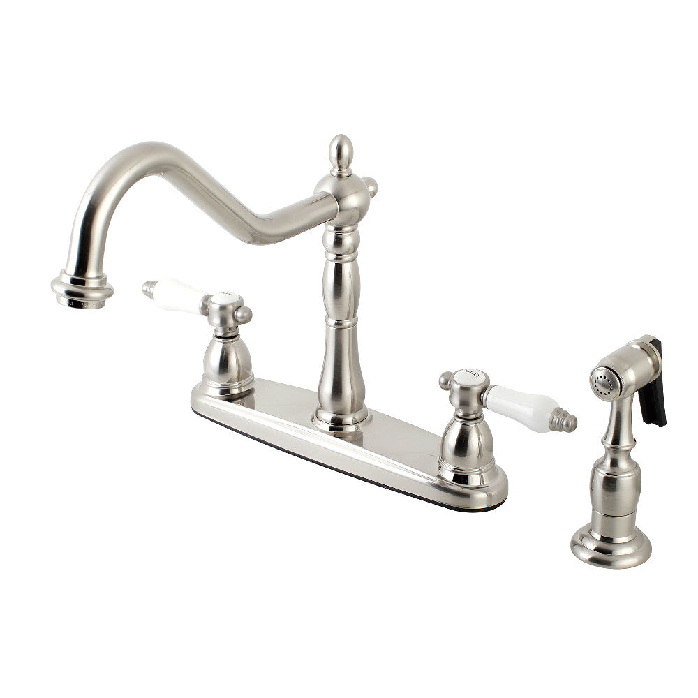 Bel-Air Centerset Kitchen Faucet in Brushed Nickel