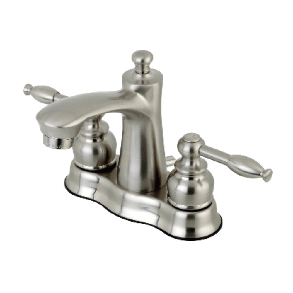 Knight 4 Inch Centerset Bathroom Faucet in Brushed Nickel