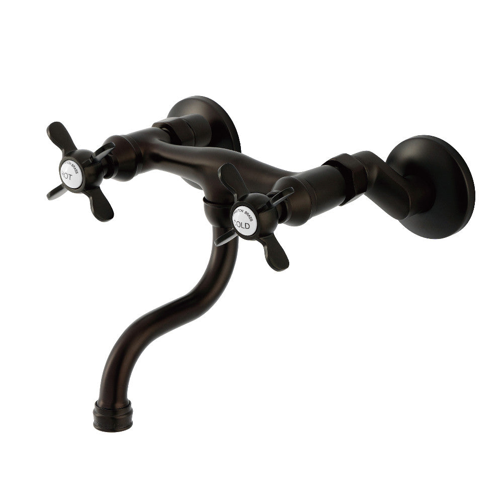 Essex Wall-Mount Bathroom Faucet in Oil Rubbed Bronze