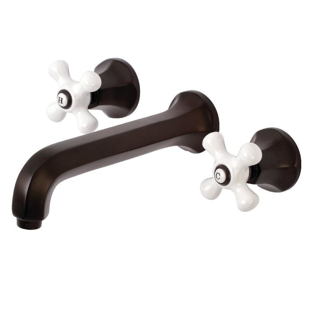 Metropolitan Wall-Mount Bathroom Faucet in Oil Rubbed Bronze
