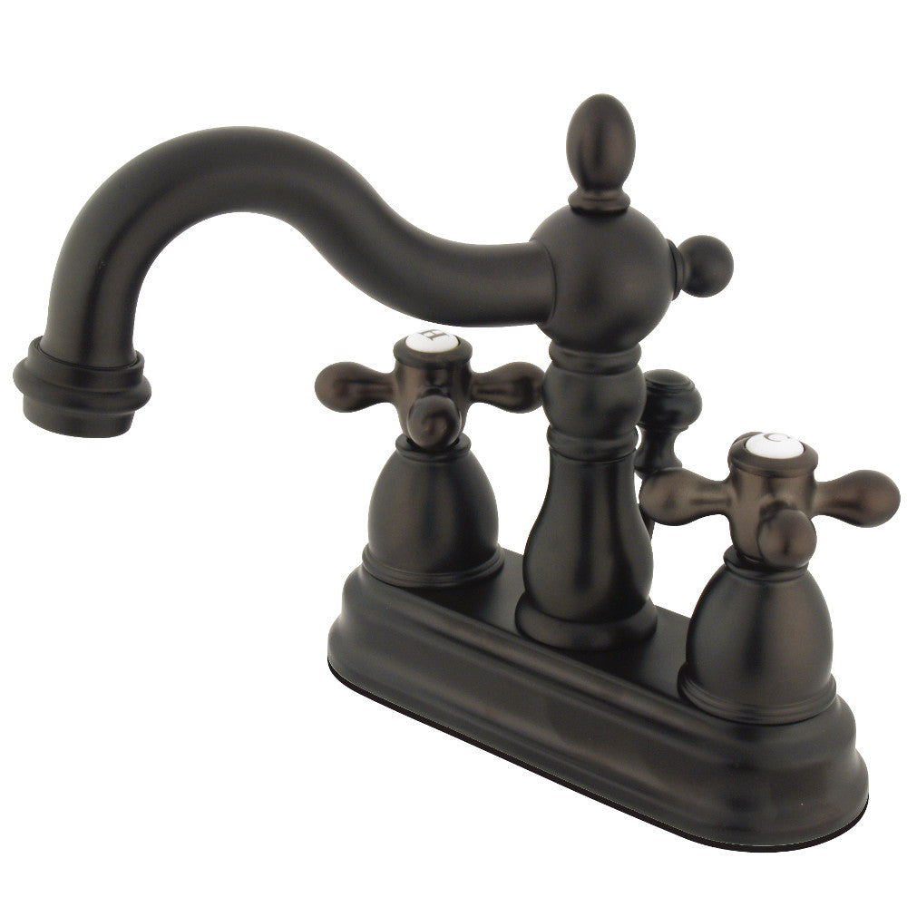 Heritage 4 Inch Centerset Bathroom Faucet in Oil Rubbed Bronze