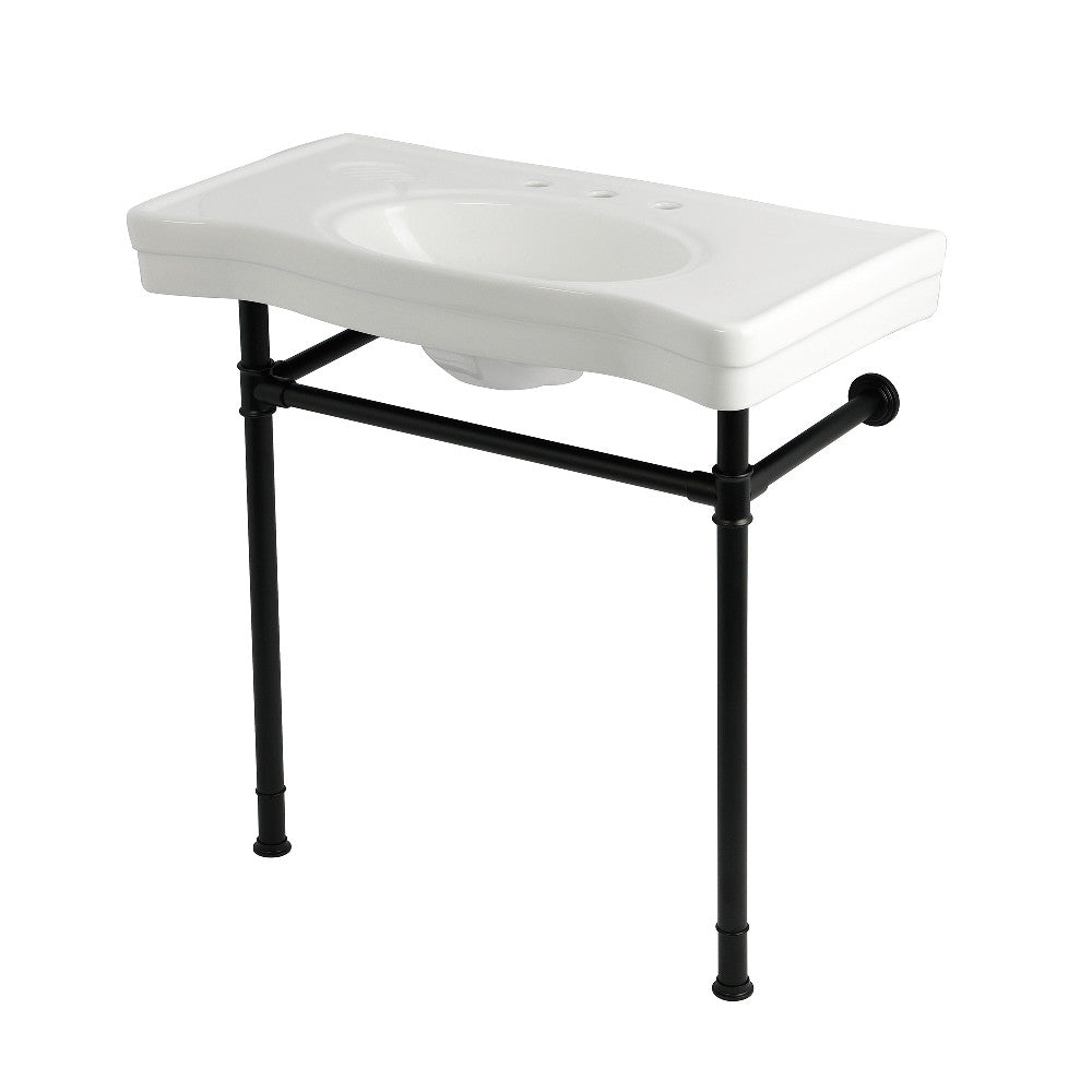 Imperial 35.81 Inch Console Sink in White