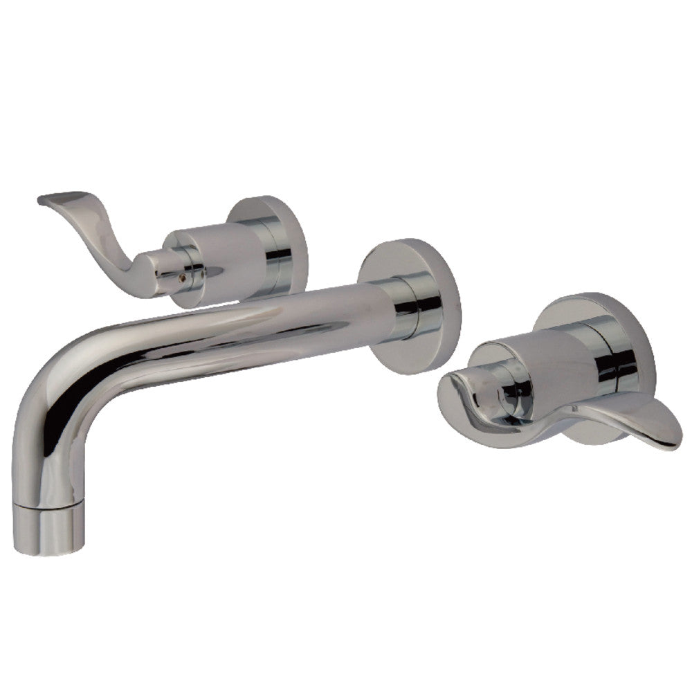NuWave Wall-Mount Bathroom Faucet in Polished Chrome
