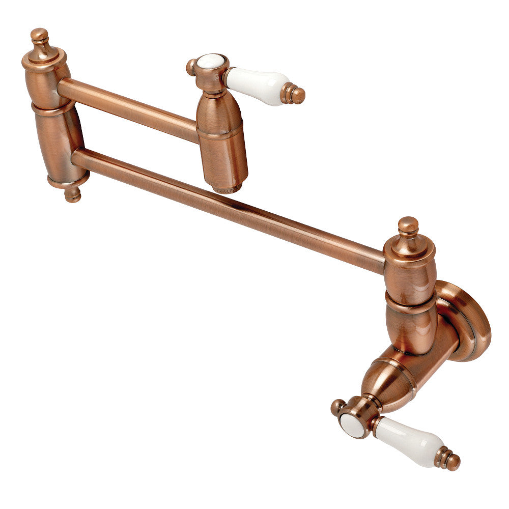 Bel-Air Pot Filler Faucet in Antique Copper