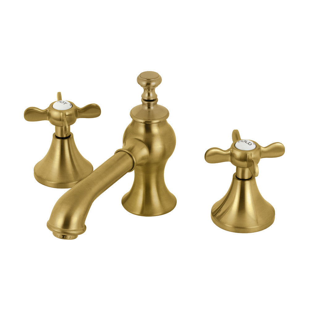 Essex Widespread Bathroom Faucet in Brushed Brass