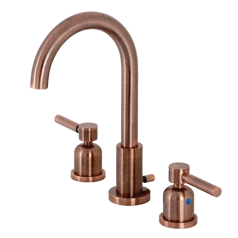 Concord Widespread Bathroom Faucet in Antique Copper