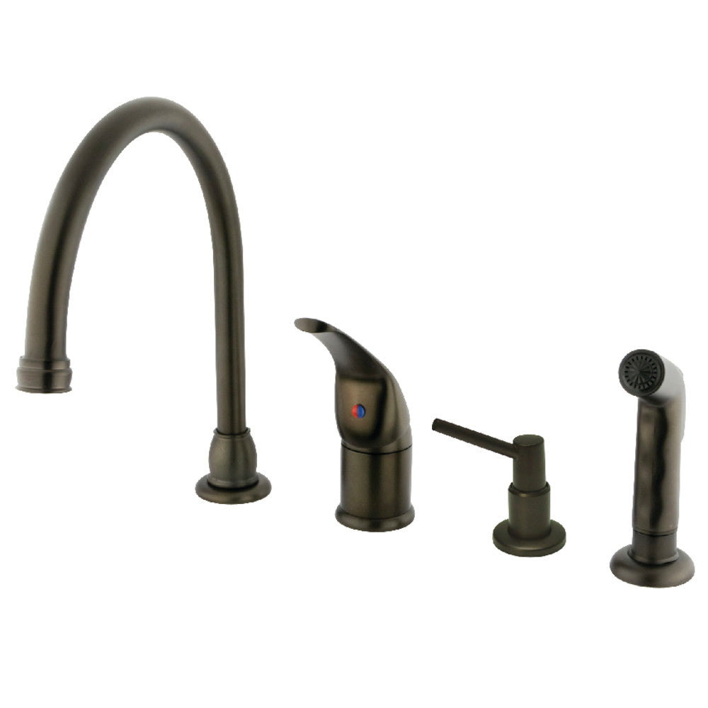 Chatham Widespread Kitchen Faucet in Oil Rubbed Bronze