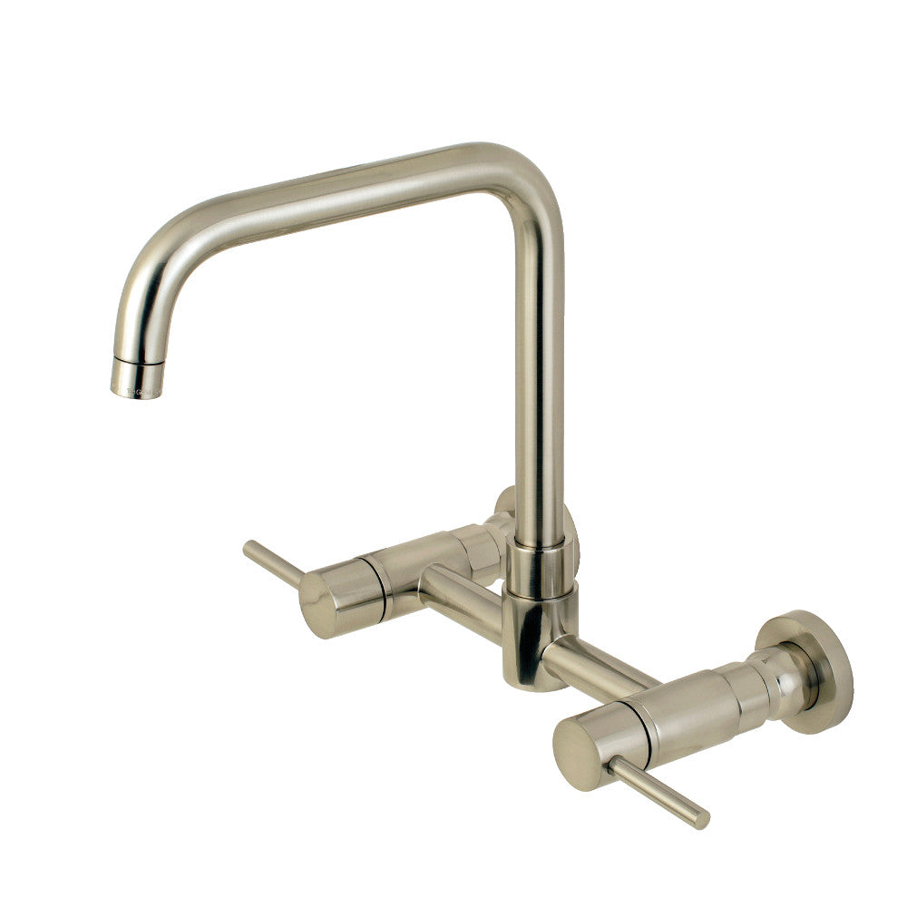 Concord Wall Mount Kitchen Faucet in Brushed Nickel