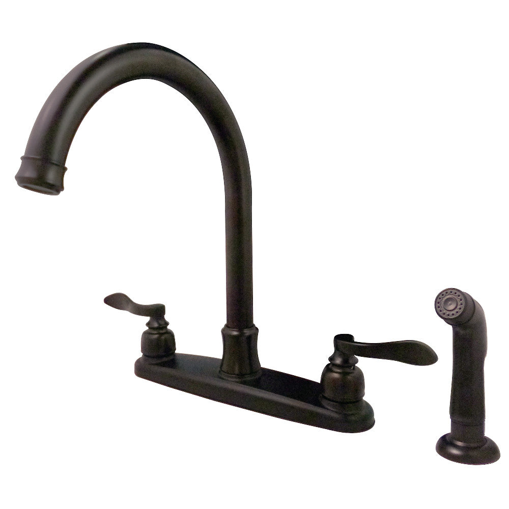 NuWave French Centerset Kitchen Faucet in Oil Rubbed Bronze