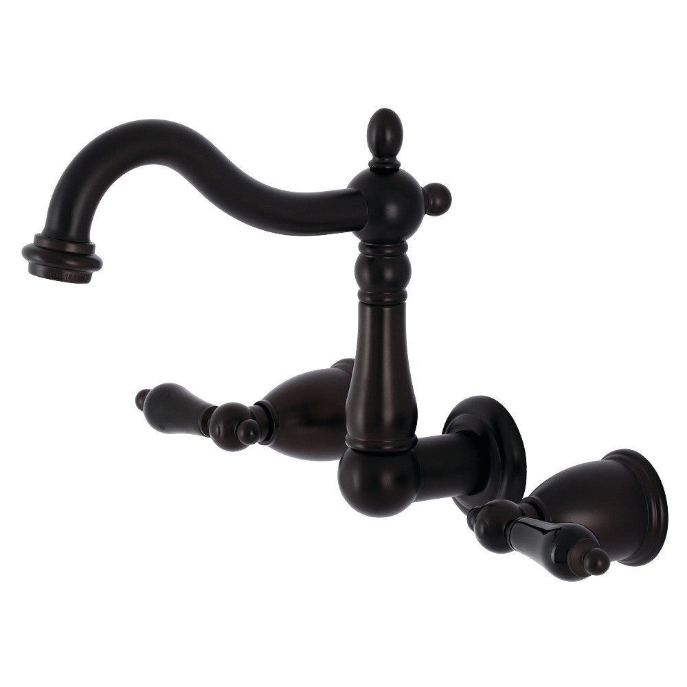 Duchess Wall-Mount Bathroom Faucet in Oil Rubbed Bronze