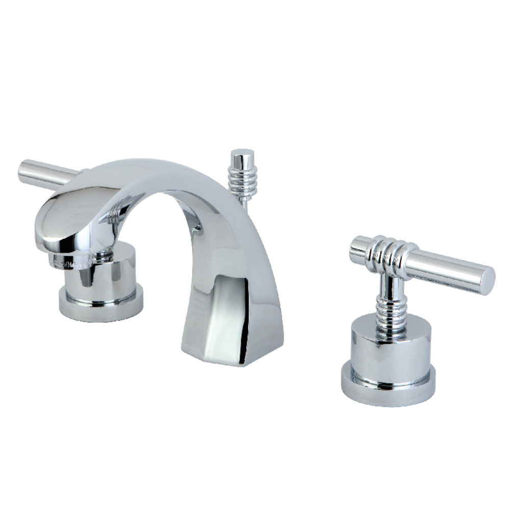 Milano Widespread Bathroom Faucet in Polished Chrome