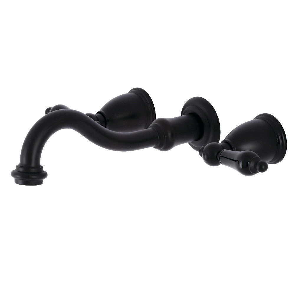 Duchess Wall-Mount Bathroom Faucet in Matte Black