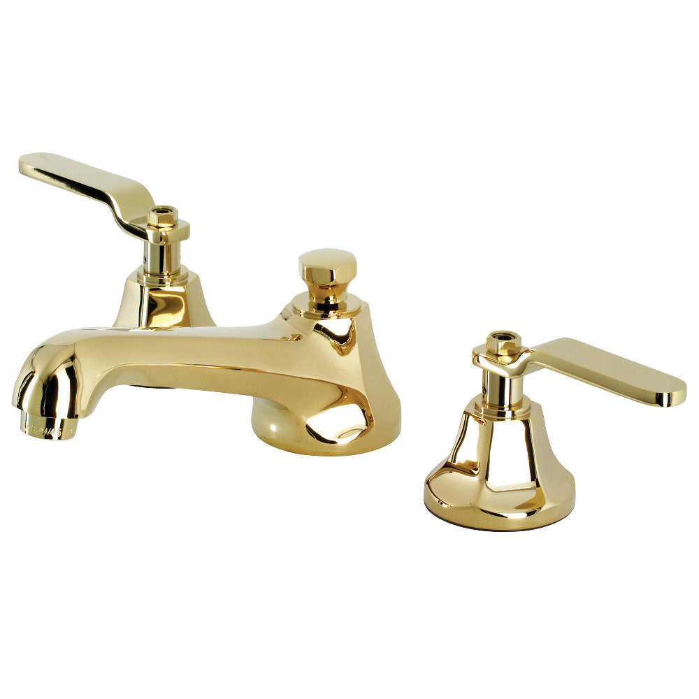 Whitaker Widespread Bathroom Faucet in Polished Brass