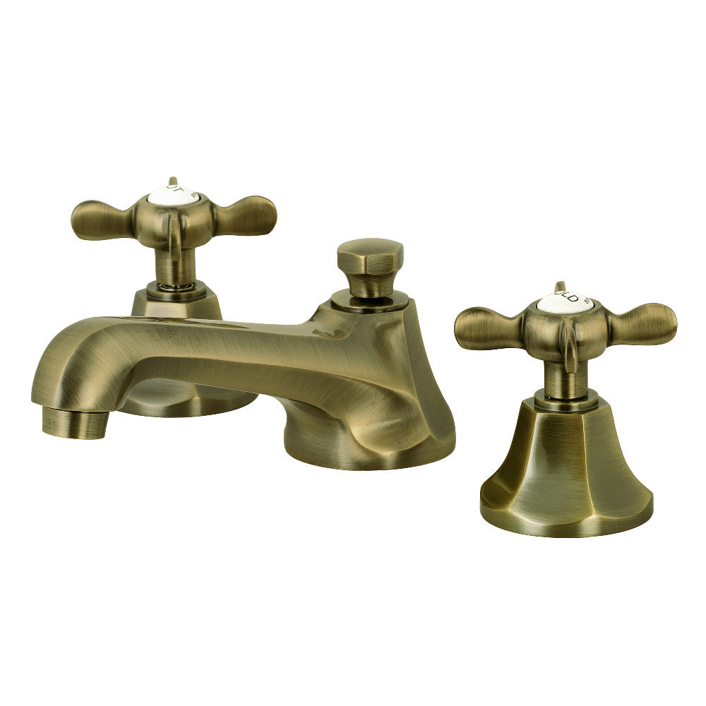 Essex Widespread Bathroom Faucet in Antique Brass