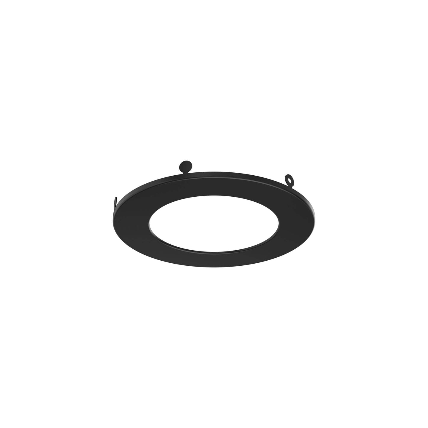 4in Trim Round, Black