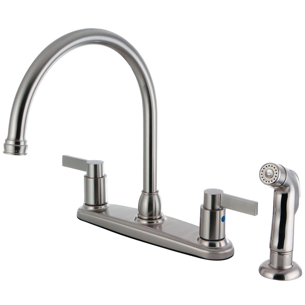 NuvoFusion Centerset Kitchen Faucet in Brushed Nickel