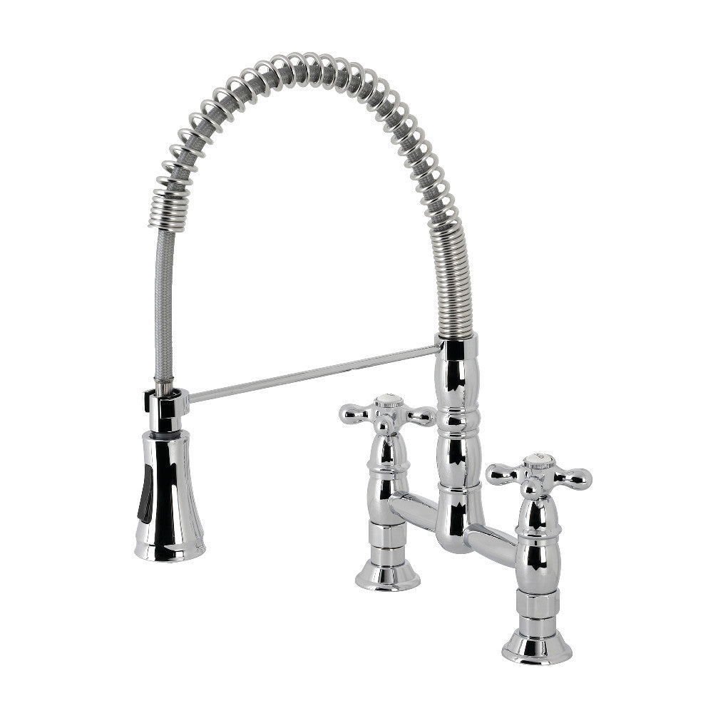 Heritage Pre-Rinse Kitchen Faucet in Polished Chrome