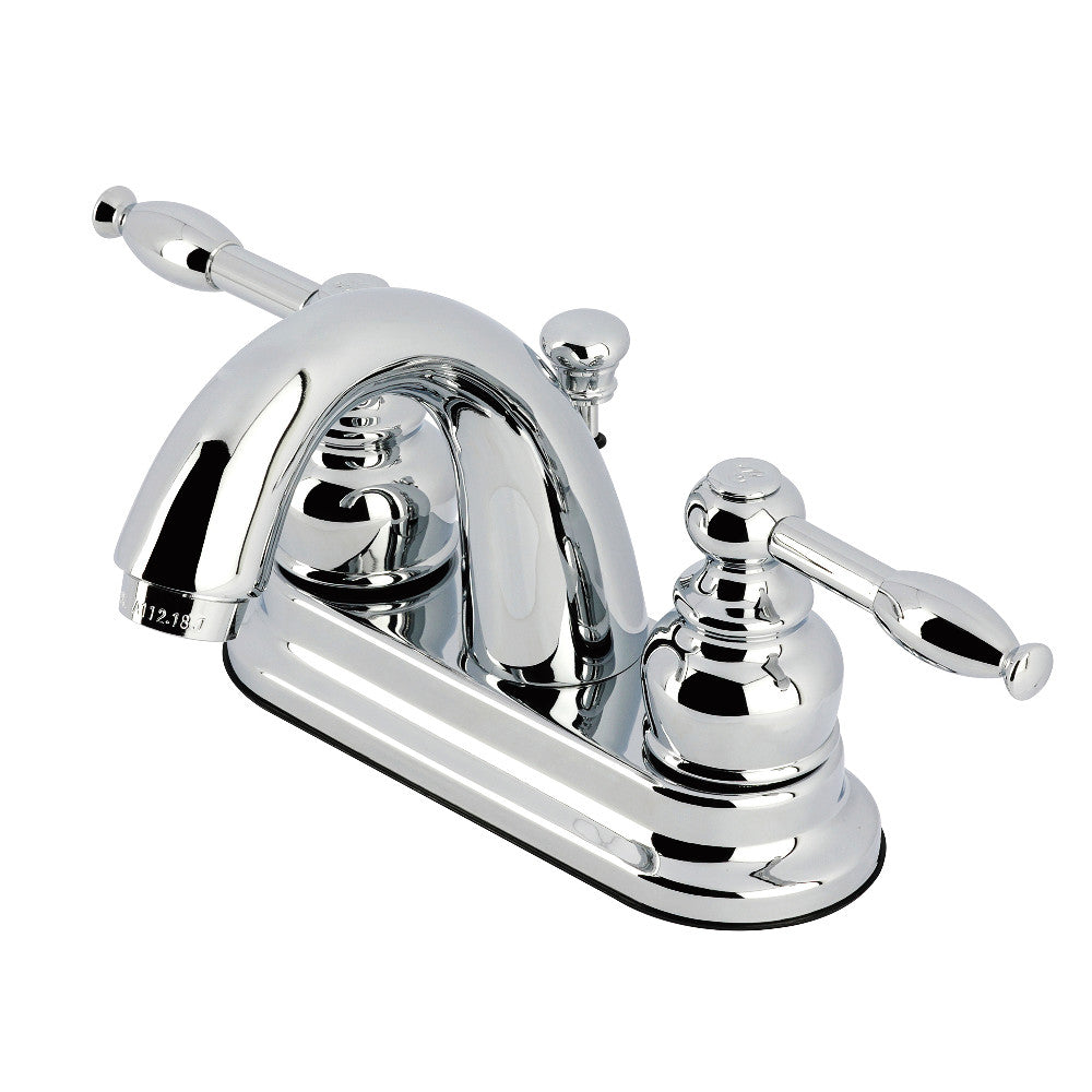 Knight 4 Inch Centerset Bathroom Faucet in Polished Chrome