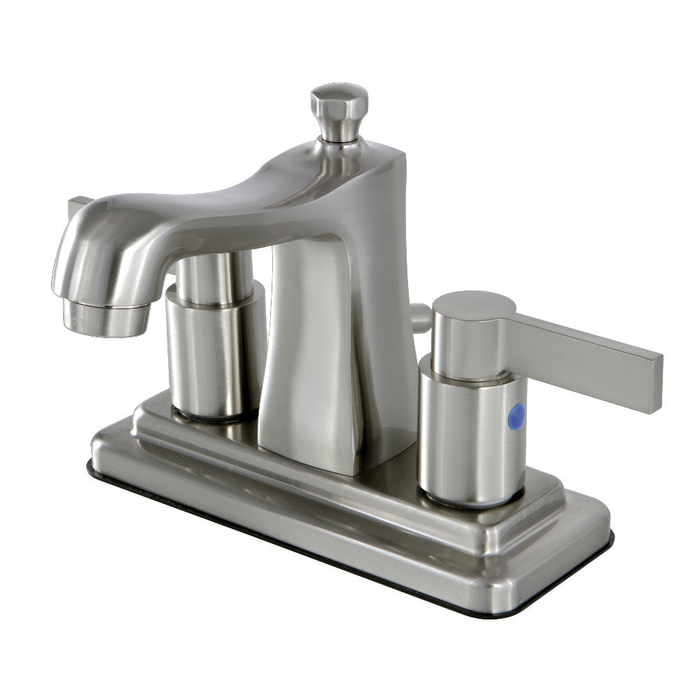 NuvoFusion 4 Inch Centerset Bathroom Faucet in Brushed Nickel