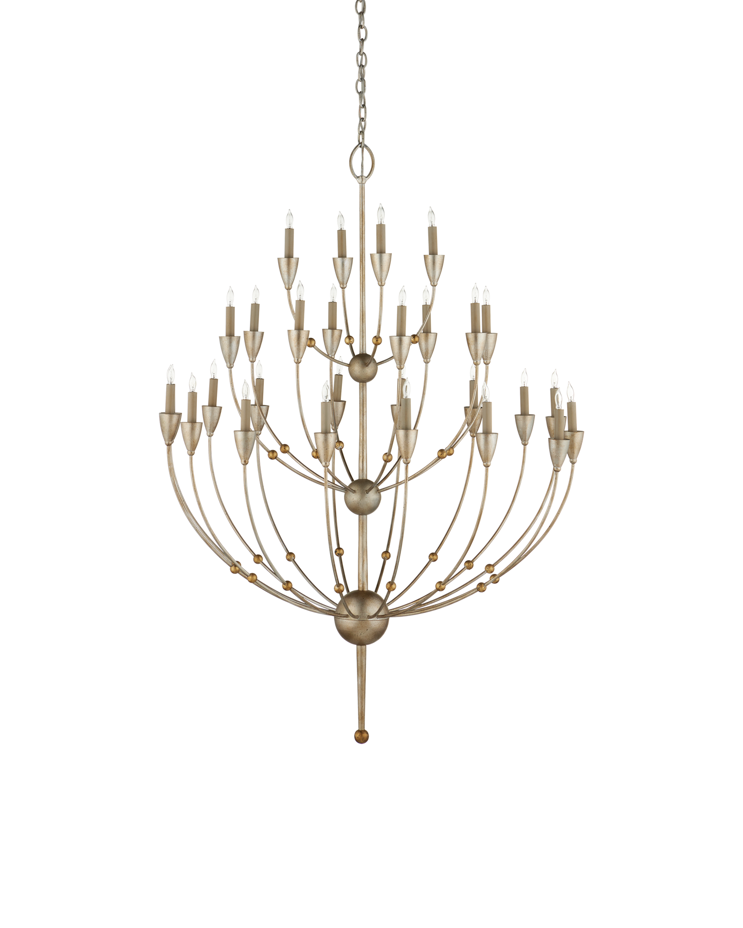 Paradox Silver Chandelier