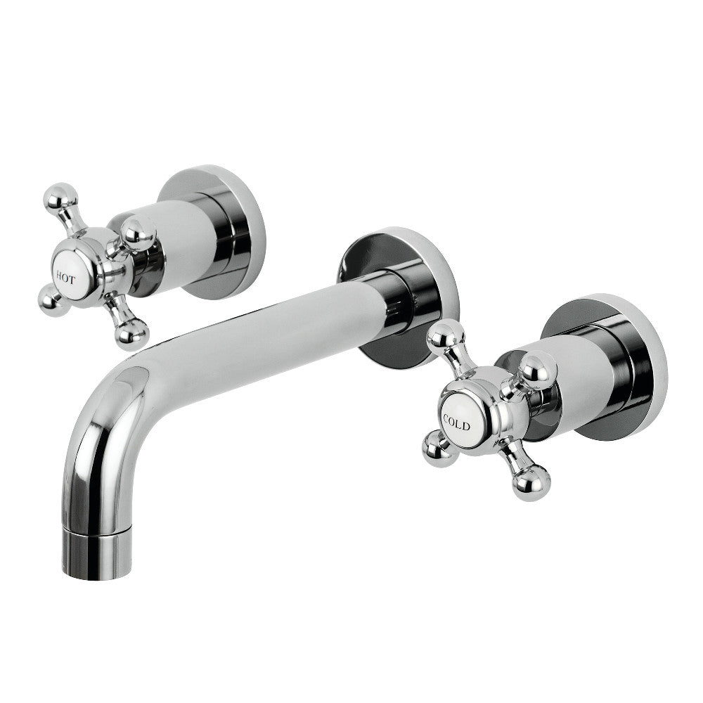 Metropolitan Wall-Mount Bathroom Faucet in Polished Chrome