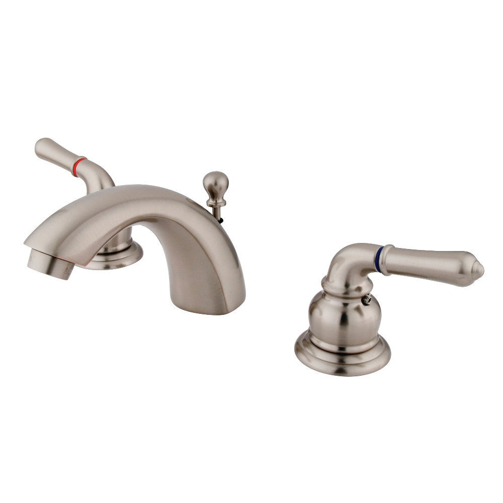 Naples Mini-Widespread Bathroom Faucet in Brushed Nickel