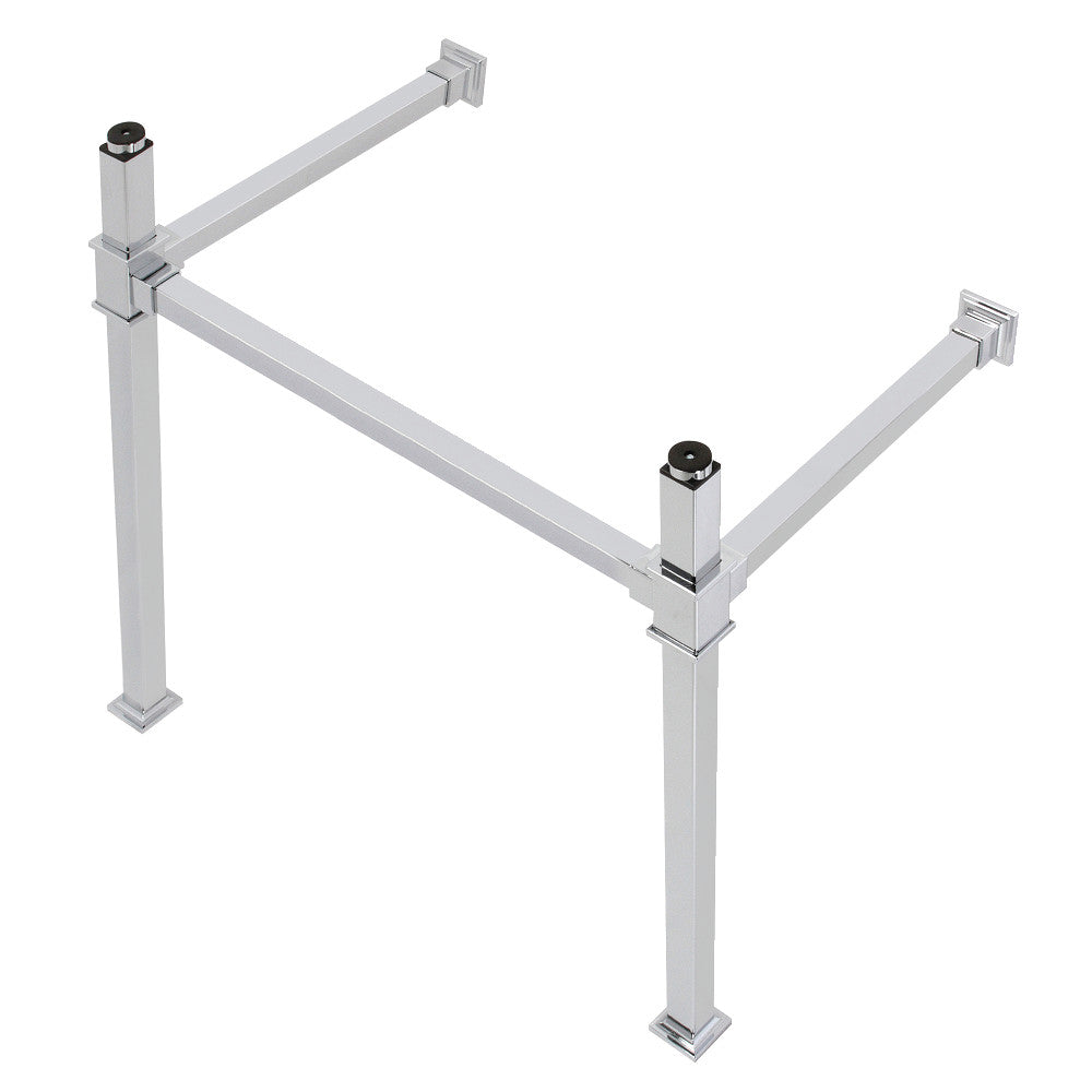 Fauceture 28 Inch Console Sink in Polished Chrome