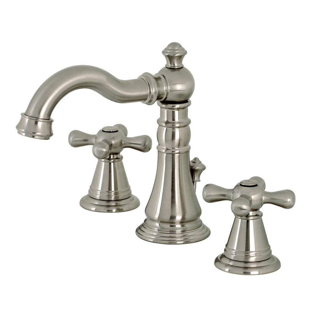 American Classic Widespread Bathroom Faucet in Brushed Nickel