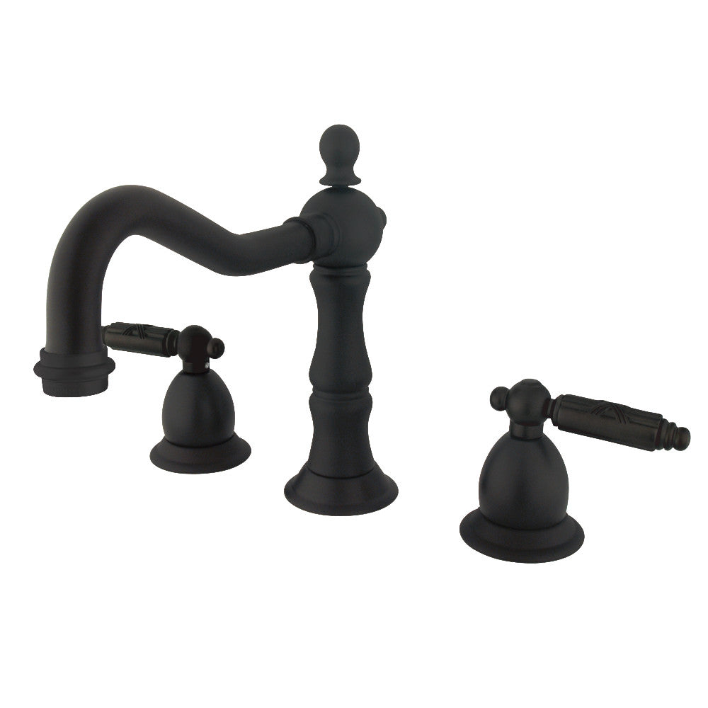 Heritage Widespread Bathroom Faucet in Oil Rubbed Bronze