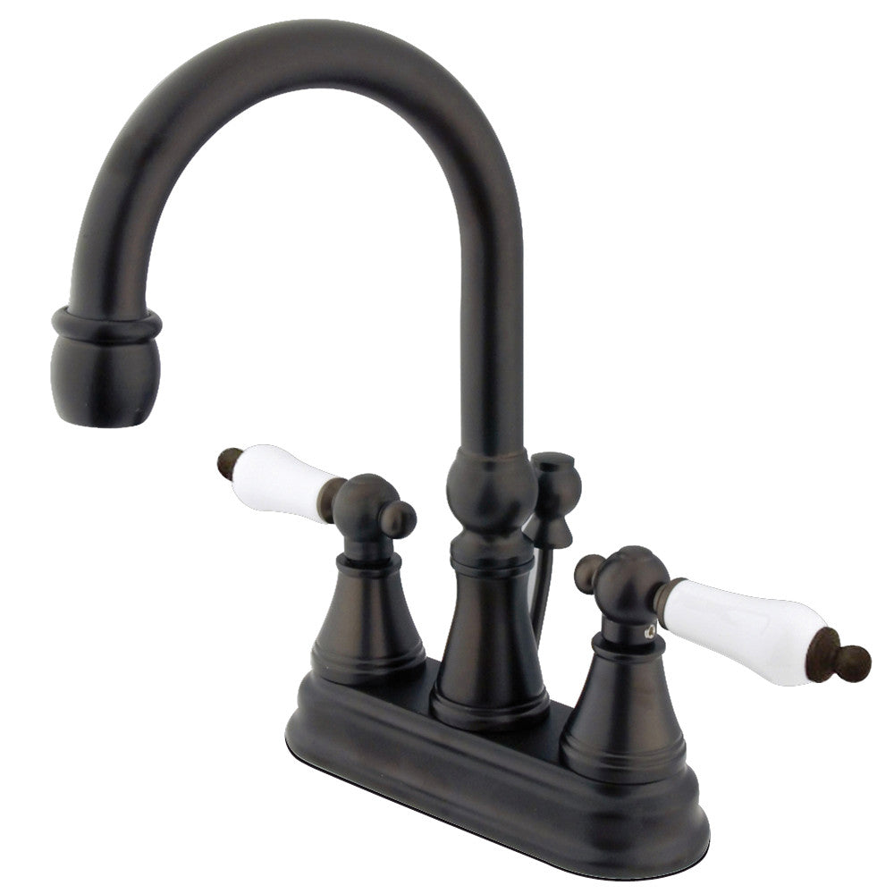 Governor 4 Inch Centerset Bathroom Faucet in Oil Rubbed Bronze