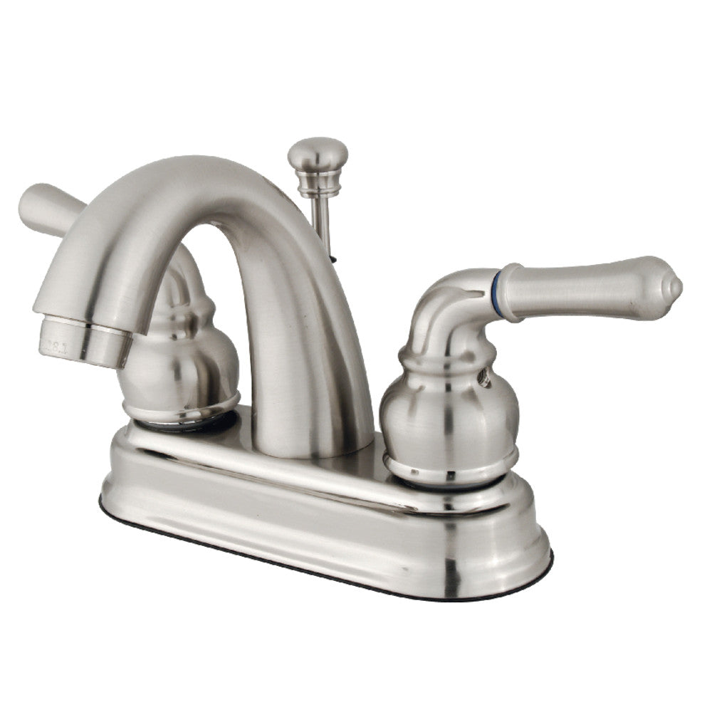 Naples 4 Inch Centerset Bathroom Faucet in Brushed Nickel