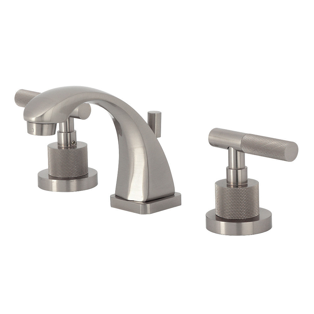 Convergent Widespread Bathroom Faucet in Brushed Nickel