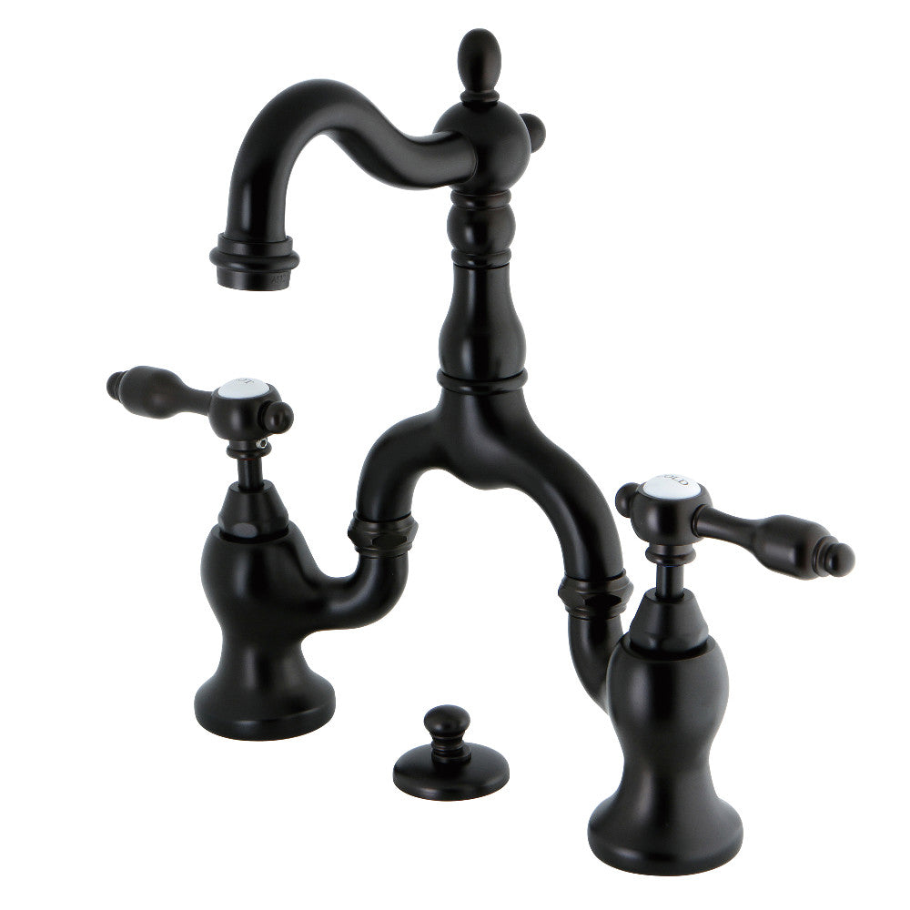 Tudor Bridge Bathroom Faucet in Oil Rubbed Bronze