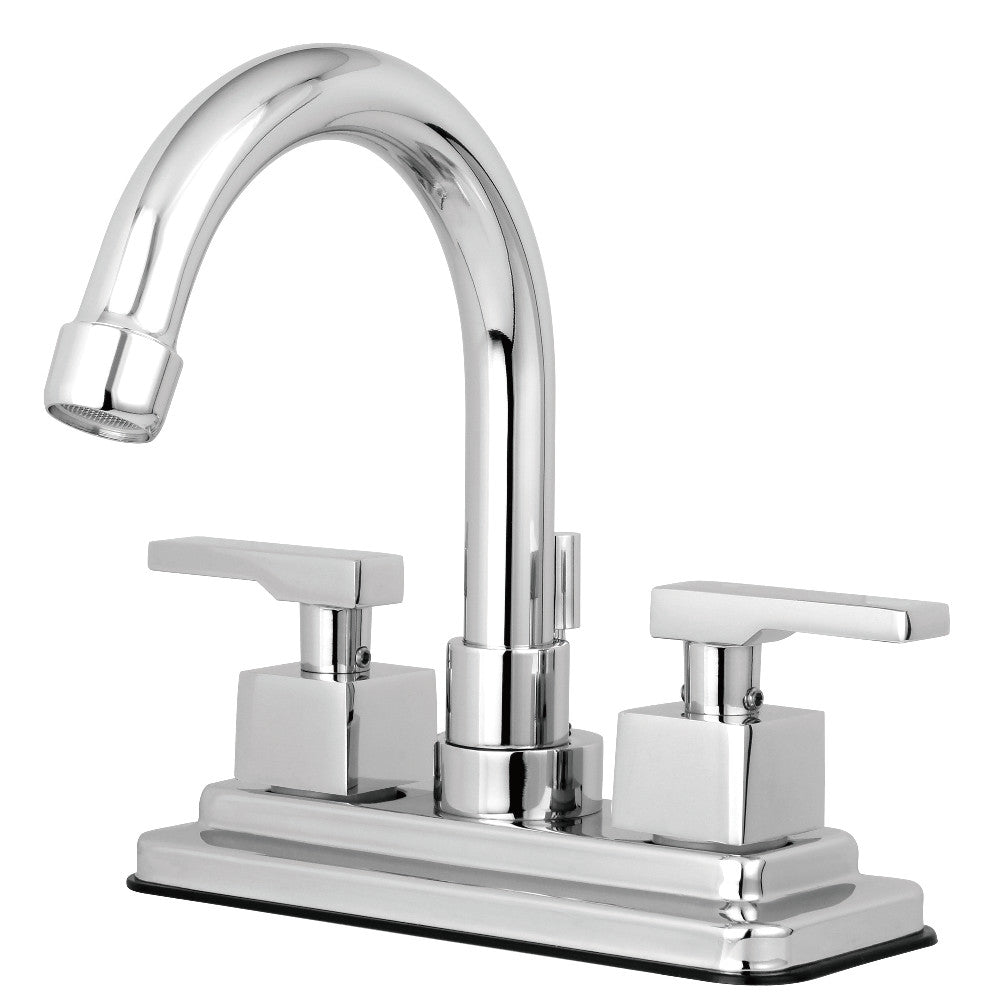 Executive 4 Inch Centerset Bathroom Faucet in Polished Chrome