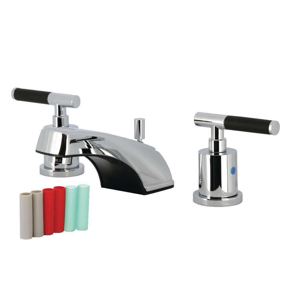 Kaiser Widespread Bathroom Faucet in Polished Chrome