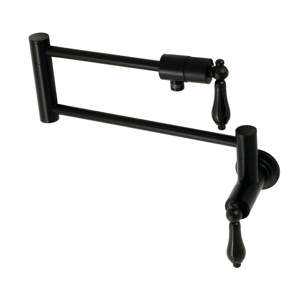 Duchess Pot Filler Faucet in Matte Black