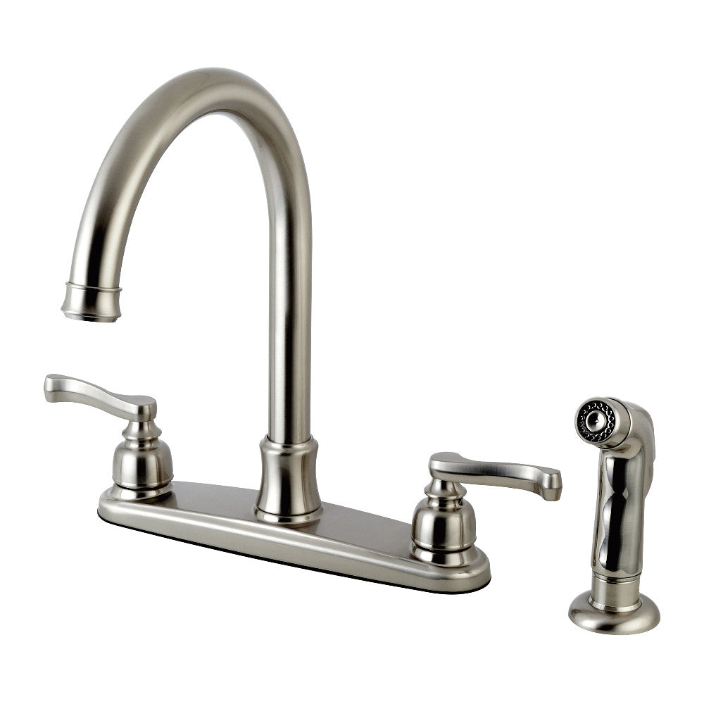 Royale Centerset Kitchen Faucet in Brushed Nickel