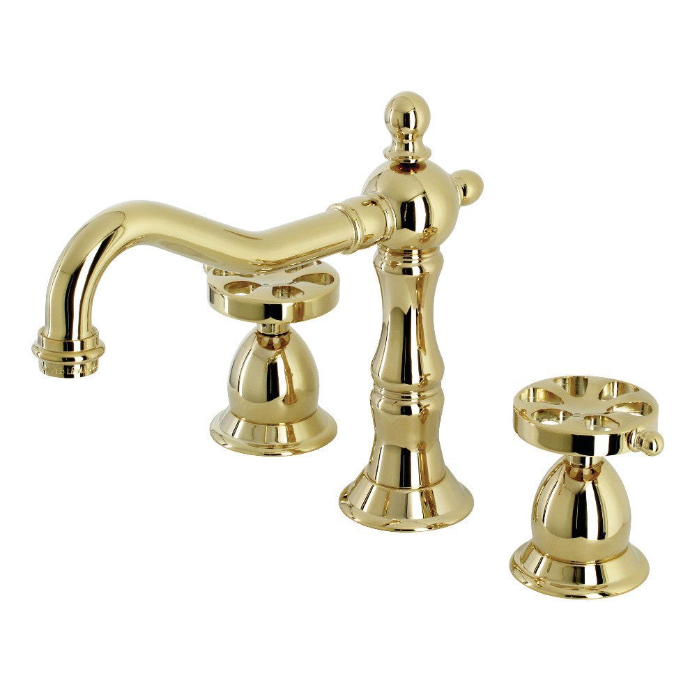 Belknap Widespread Bathroom Faucet in Polished Brass