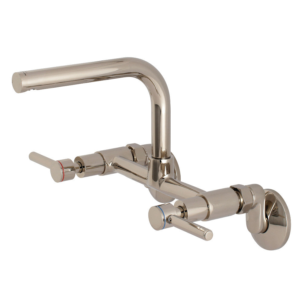Concord Wall Mount Kitchen Faucet in Polished Nickel