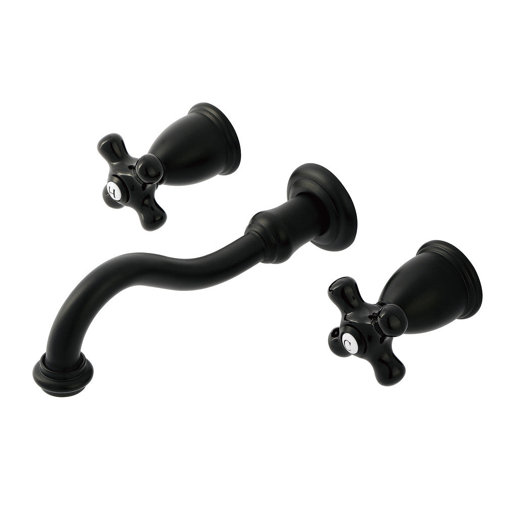 Duchess Wall-Mount Bathroom Faucet in Matte Black