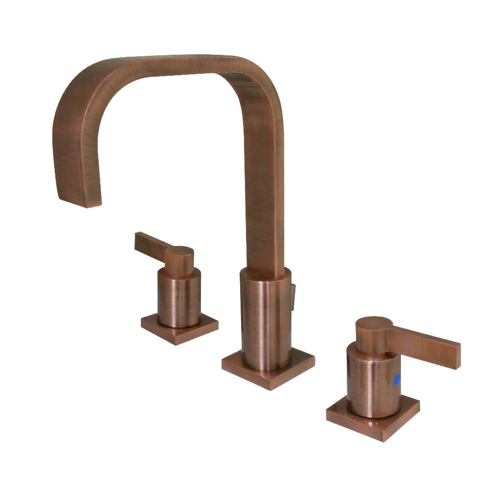 NuvoFusion Widespread Bathroom Faucet in Antique Copper