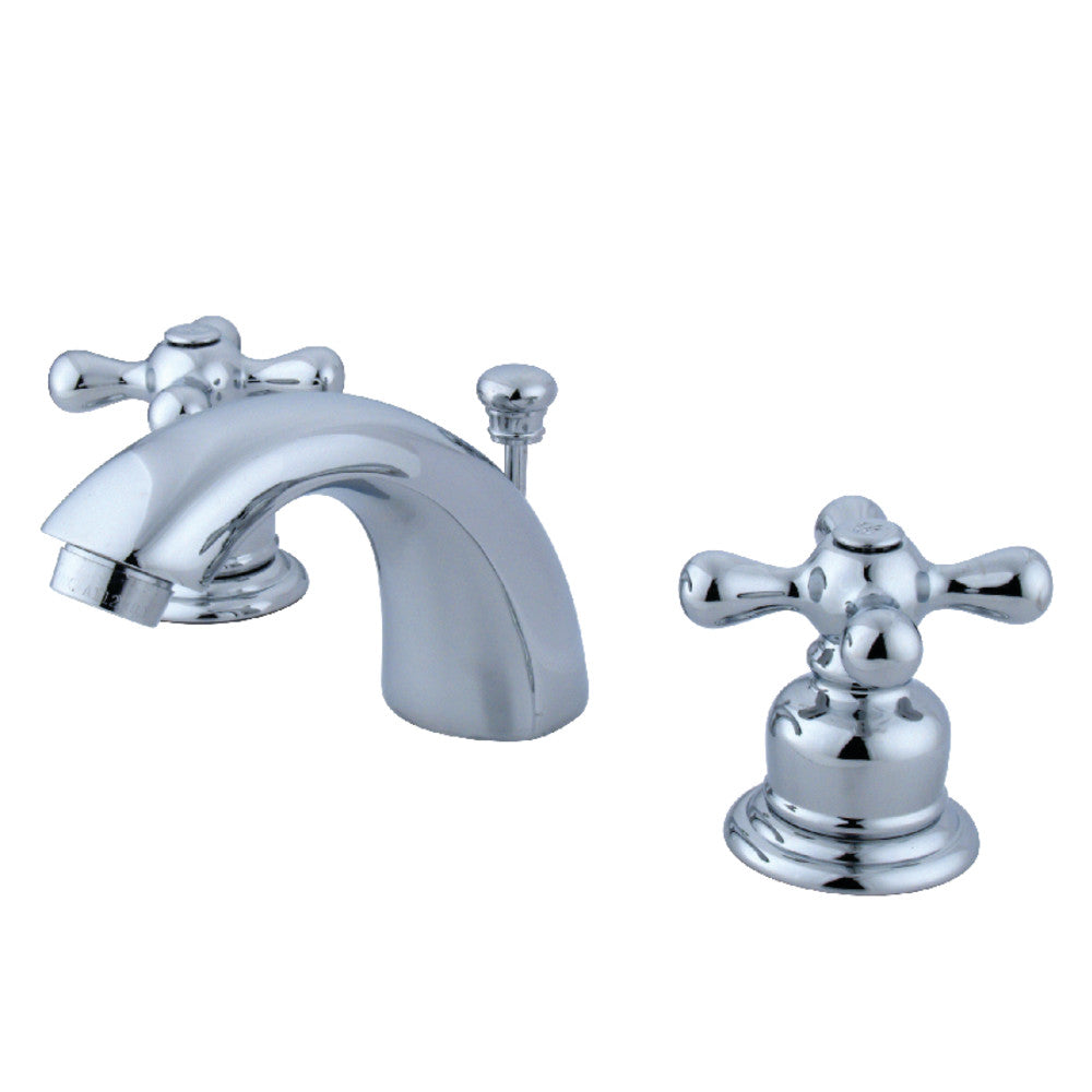 Victorian Mini-Widespread Bathroom Faucet in Polished Chrome