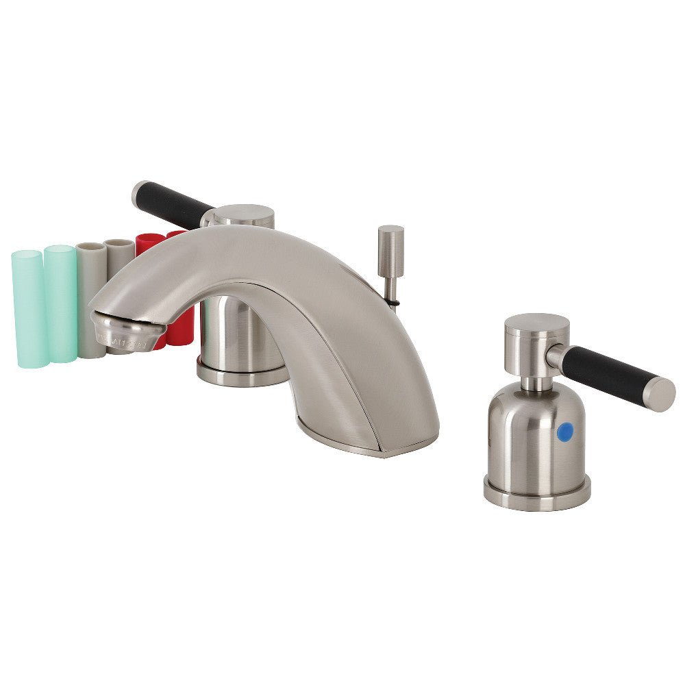 Kaiser Widespread Bathroom Faucet in Brushed Nickel