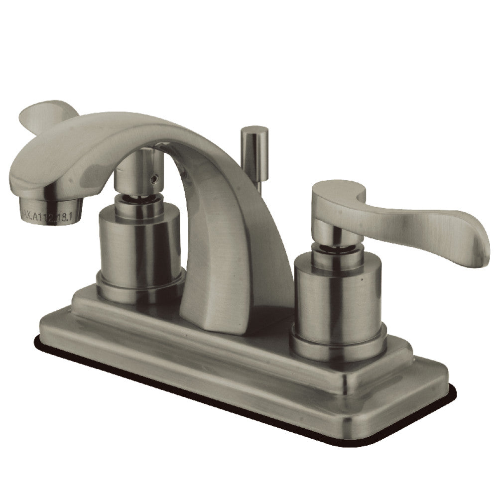 NuWave 4 Inch Centerset Bathroom Faucet in Brushed Nickel
