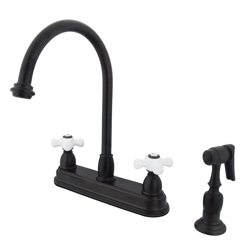 Restoration Centerset Kitchen Faucet in Oil Rubbed Bronze