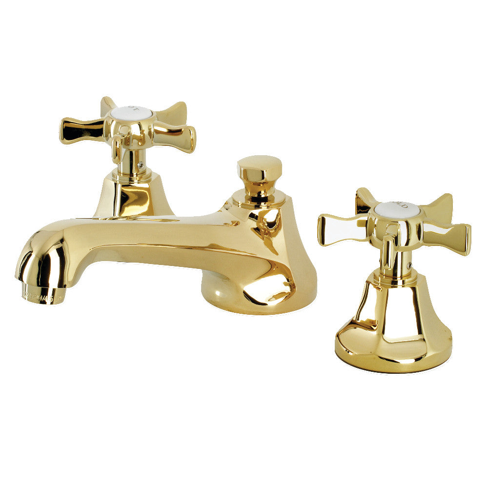 Hamilton Widespread Bathroom Faucet in Polished Brass