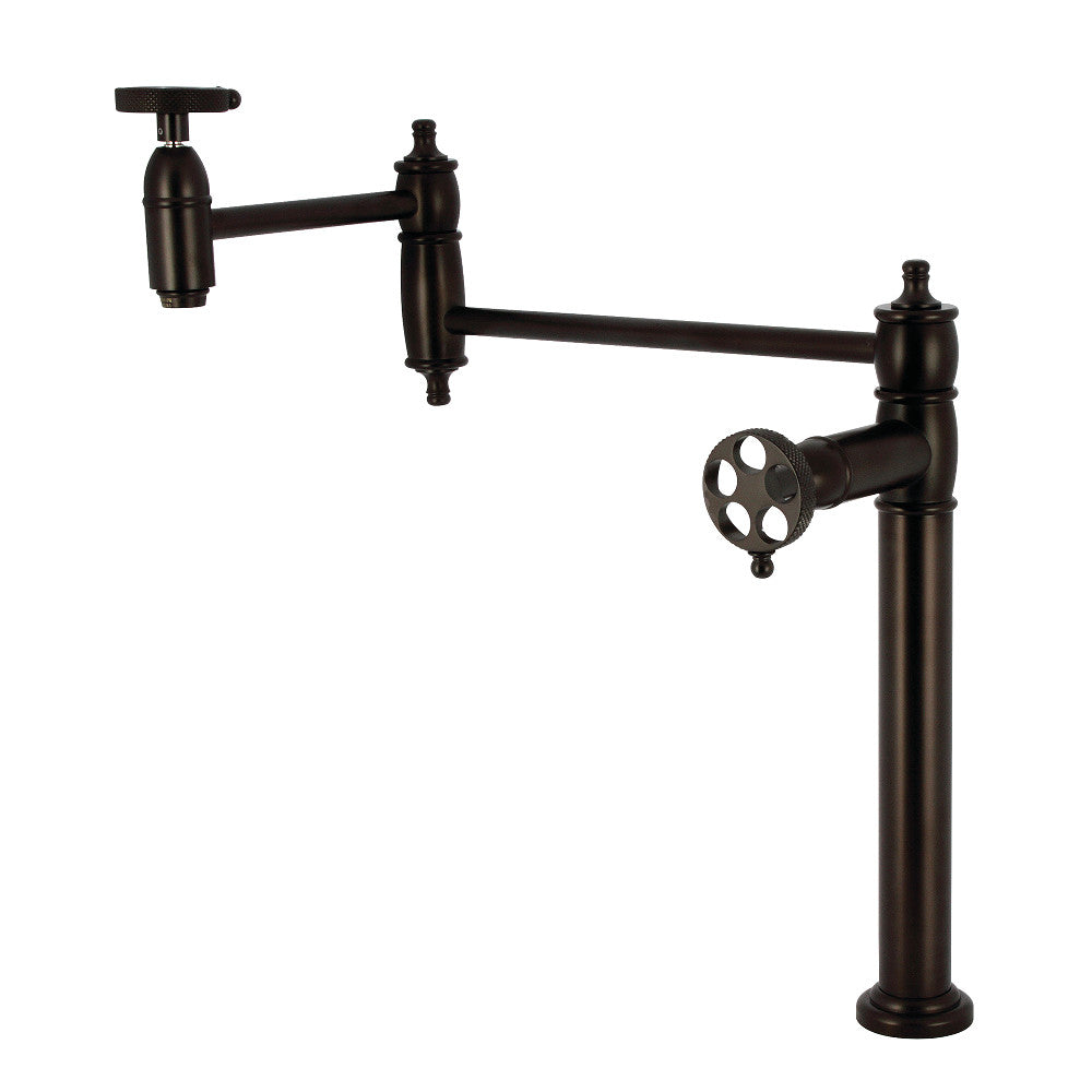 Webb Pot Filler Faucet in Oil Rubbed Bronze