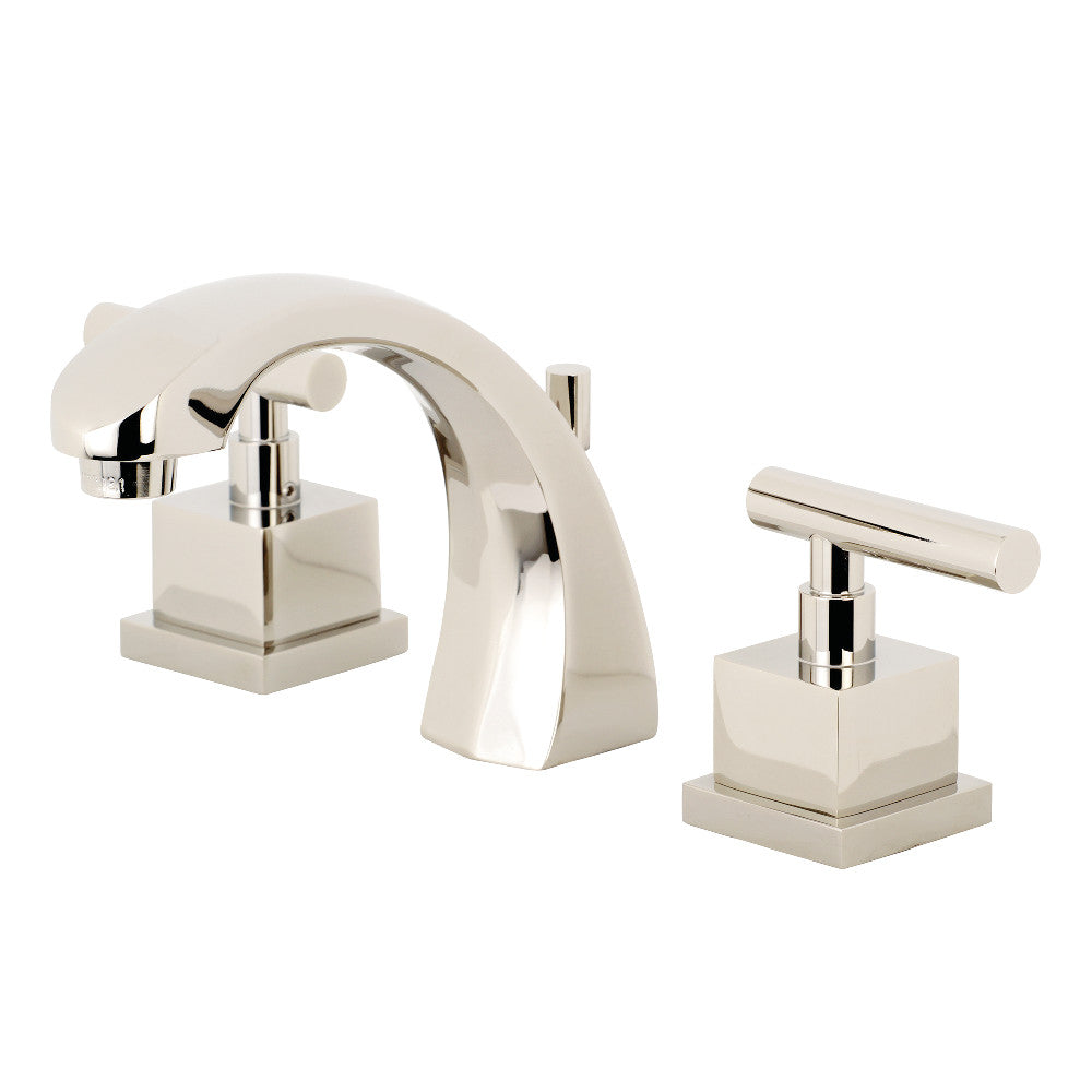 Claremont Widespread Bathroom Faucet in Polished Nickel